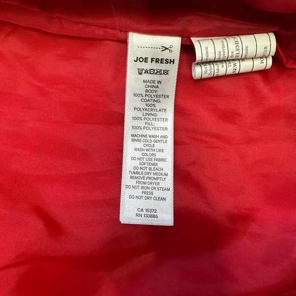 Joe Fresh Blue Quilted Light Puffer Jacket - Picture 5 of 5